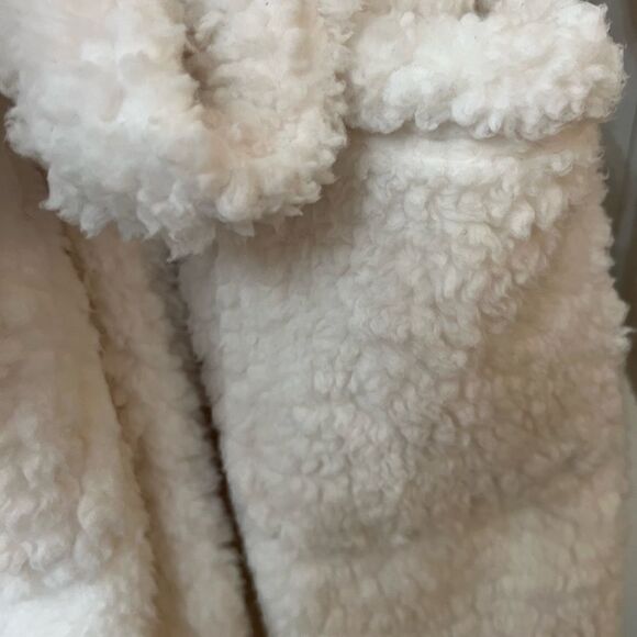 Pottery barn teddy bear robe white womens unisex super soft - Picture 5 of 8